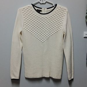 NWT Talbot's sweater with popcorn detail, size small petite